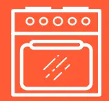 COSORI CO130 AO Air Fryer Toaster Oven - Oven Door