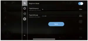 Attop W11 Foldable FPV RC Drone-setting