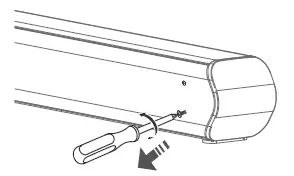 TOSHIBA TY-WSB600 Sound Bar with Wireless Subwoofer fig 1