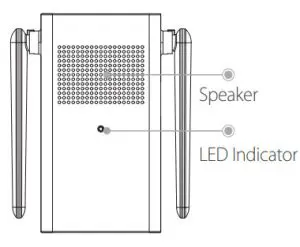 IMOU T2.00250635 Doorbell Chime - Front View