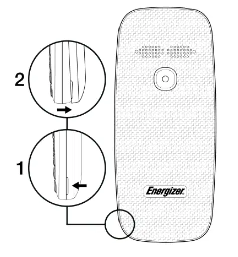Remove battery cover
