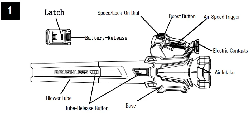FIILPOW B8 Pro 20-Volt Lithium-Ion Cordless Blower fig 10