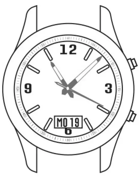 RCC BK585 Men Mechanical Wristwatch Driver image