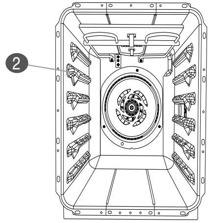 Whirlpool C00523938 Oven Temperature Sensor Probe - Left cavity
