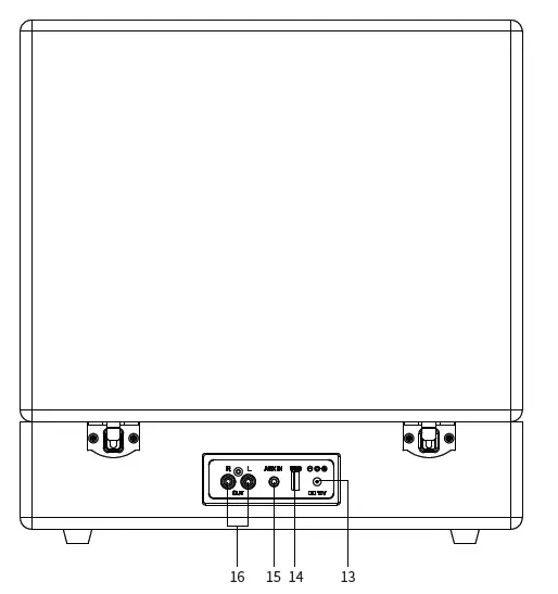 Voksun S350 Suitcase Record Player fig 2
