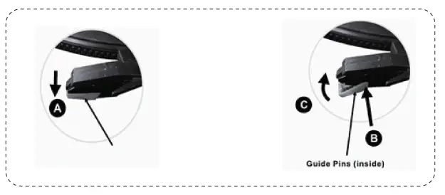 Voksun S350 Suitcase Record Player fig 3