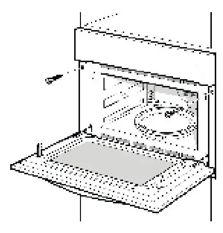 INVENTUM IMC6150RK Built-In Oven with Microwave Instruction Manual - THE FITTING OF THE APPLIANCE