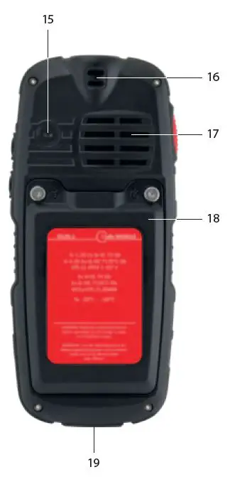 i-safe MOBILE IS 120.1 Rugged Mobile Phone fig2