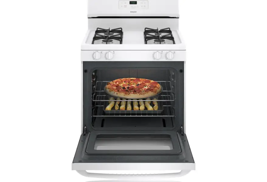 GE Appliances RGBS330 Hotpoint 30 Inch Freestanding Gas Range fig 1