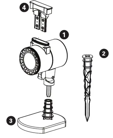 Luxorparts 64698 Celebration Garden Light