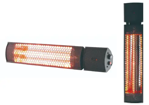 electriQ 1573219 eiQEWMR Outdoor Wall And Ceiling Hanging Heater