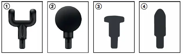 Fontiso CGMA0009A0 Shime Mini Portable Massage Gun FIG 2