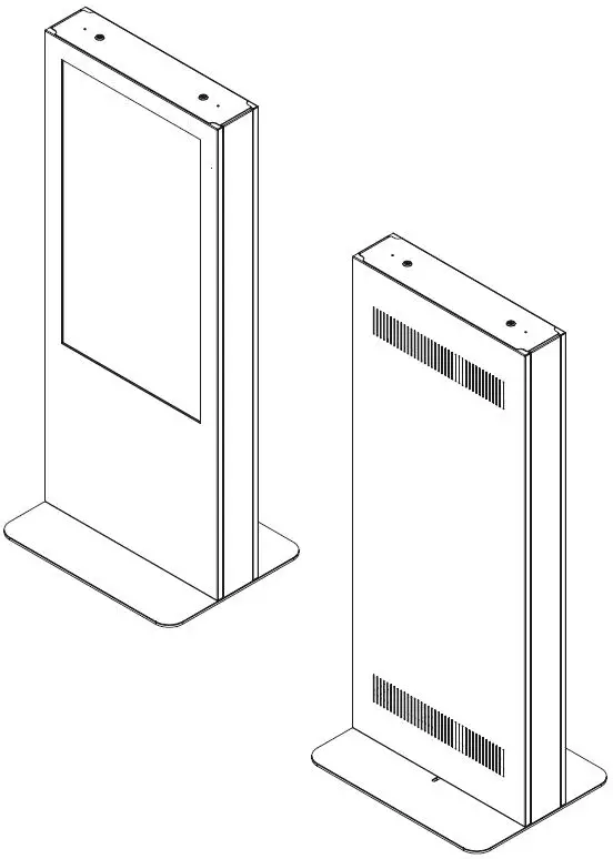 BTECH BT7005 Single Screen Digital Signage Kiosk-13