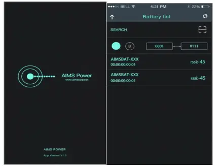 AIMS POWER LFP12V50A Solar Storage System - BATTERY