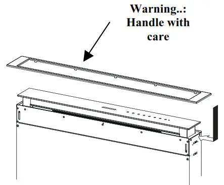 Remove the sponge guards