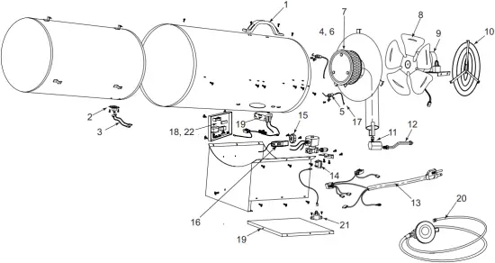 MH-375T-GFA-A - EXPLODED VIEW