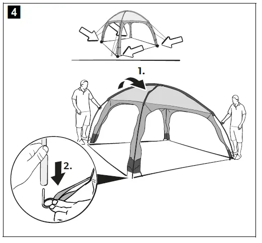 Kampa CT9034 Poled Shelter 300 fig 3