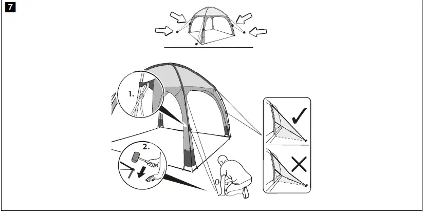 Kampa CT9034 Poled Shelter 300 fig 6