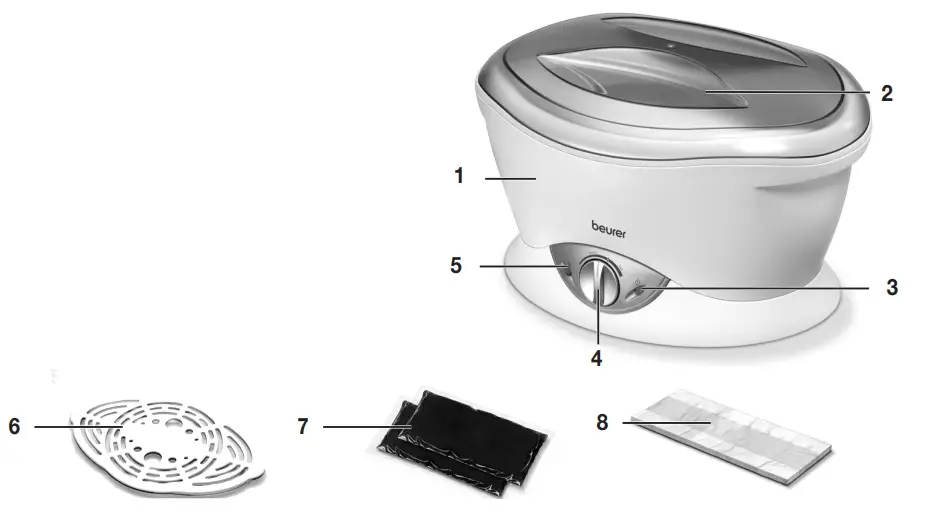 beurer MP 70 Paraffin Bath- fig1