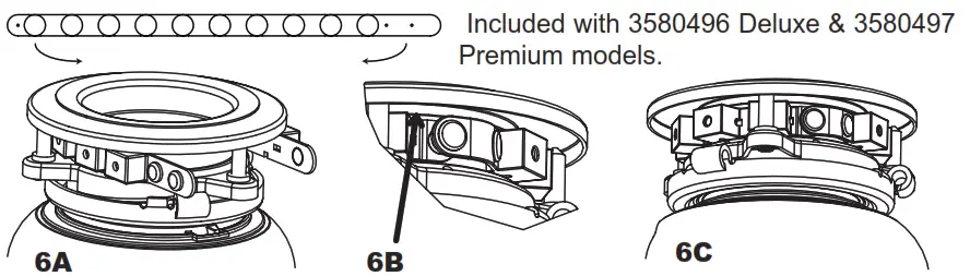 Garrison Food Waste Disposer - FLANGE 2
