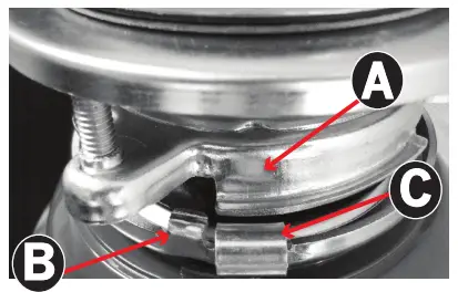 Garrison Food Waste Disposer - mounting ring