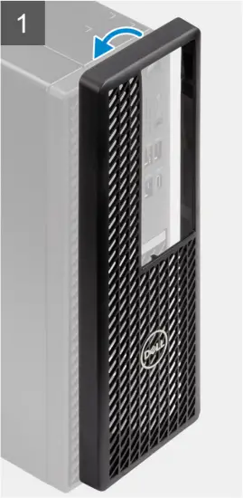 OptiPlex 5090 -Dust Filter - Steps 1