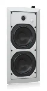 a close up of a speaker