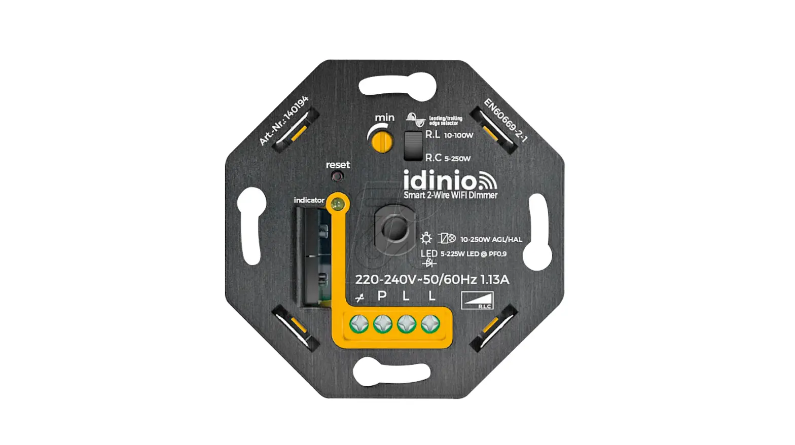 Idinio 140194 Smart 2-wire Wifi Dimmer User Guide