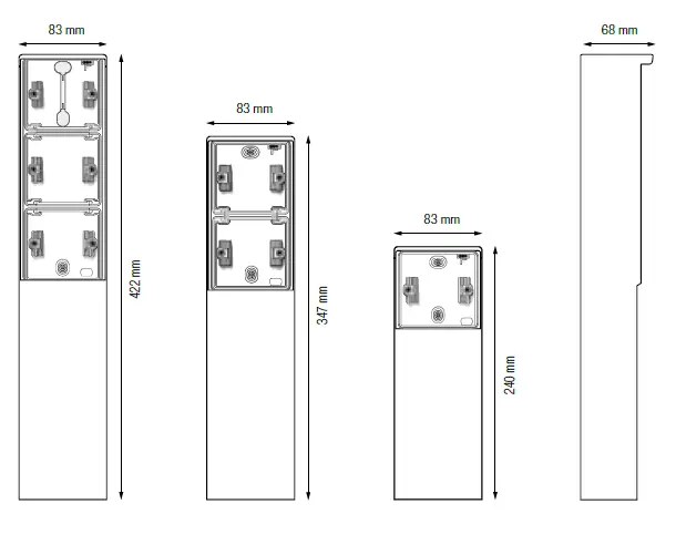 niko-PM7XX-Garden-Post-with-Spike-FIG-1