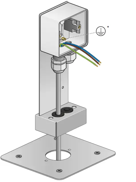 niko-PM7XX-Garden-Post-with-Spike-FIG-7