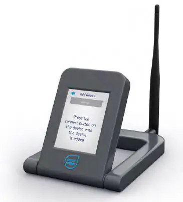 FIG 10 Ensure the LCD is in the “Add Device” screen