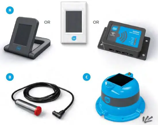 FIG 2 Components in the kit