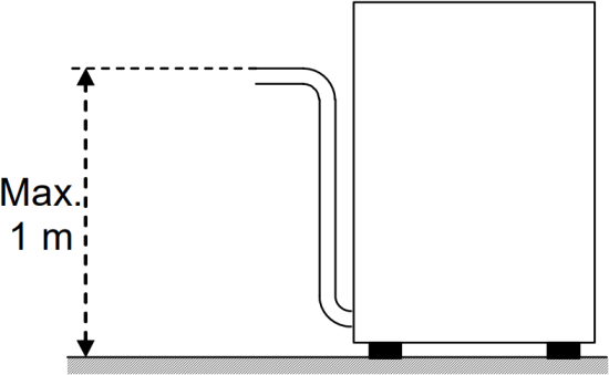 E3 ELETTROBAR - Connection to the drain line 2