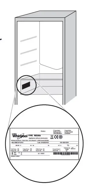 Whirlpool W11526484 Fridge 8