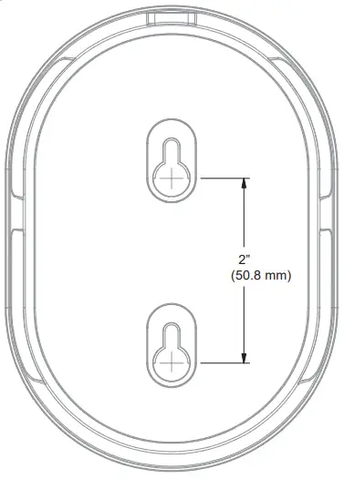 HME 7001 NEXEO HDX Wireless System - Mounting Template