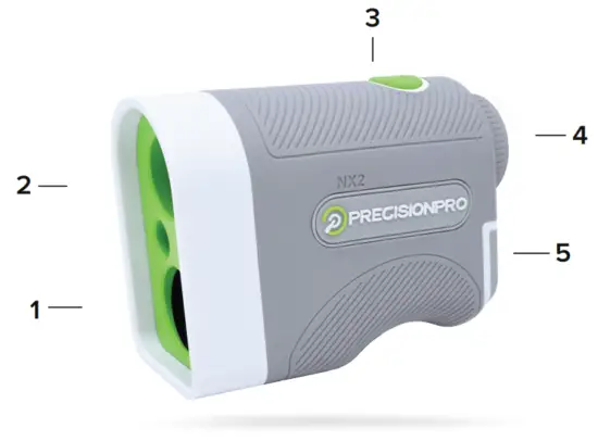 PRECISION PRO NX2 Golf Rangefinder