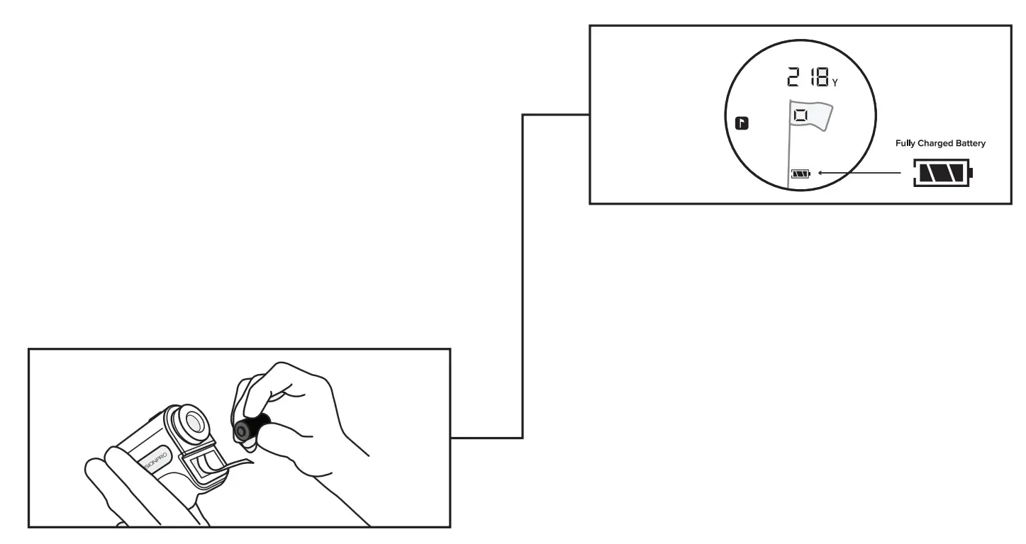 PRECISION PRO NX2 Golf Rangefinder - fig 3