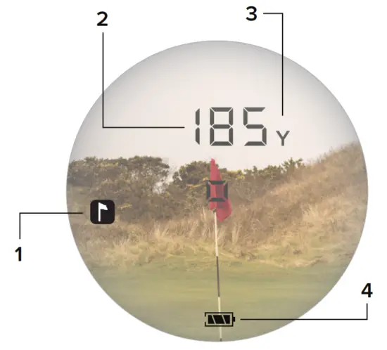 PRECISION PRO NX2 Golf Rangefinder - fig