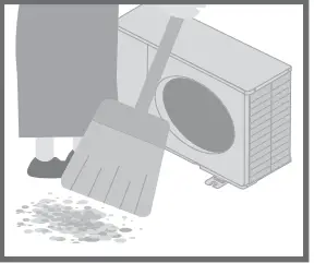 Panasonic CS RU18YKA Air Conditioner - Outdoor unit