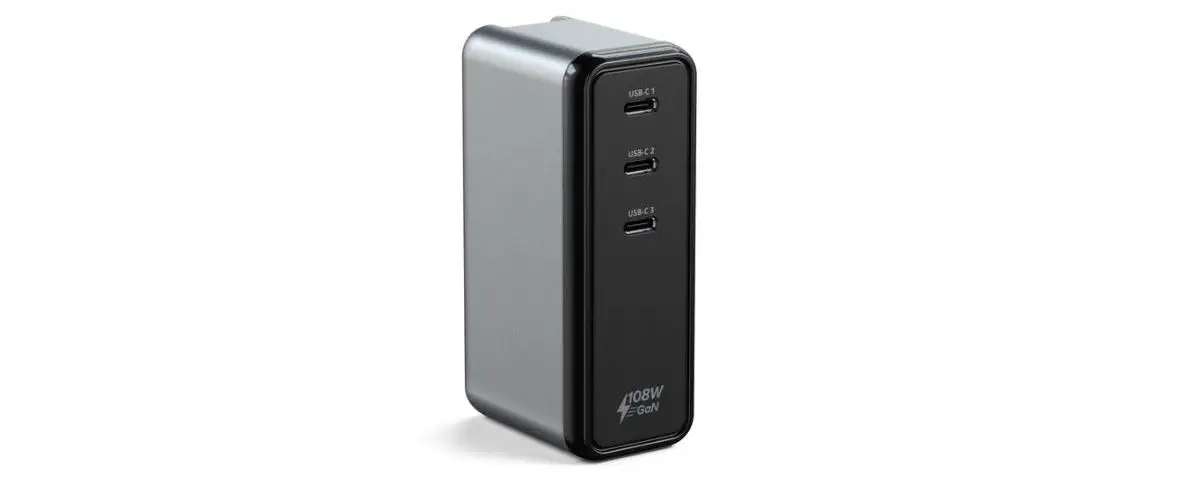 Satechi 108w Usb-c 3-port Gan Wall Charger User Guide Satechi 108w Usb-c 3-port Gan Wall Charger User Guide