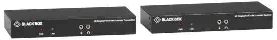 BLACK BOX KVX Series KVXLCDP 100 4K DP KVM Extender