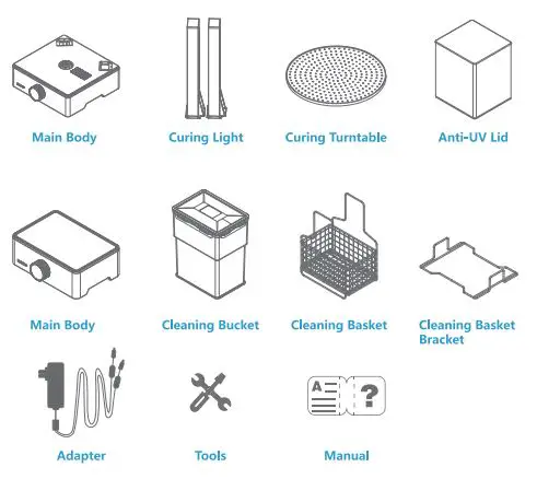 ELEGOO Mercury X Bundle Washing and Curing 1