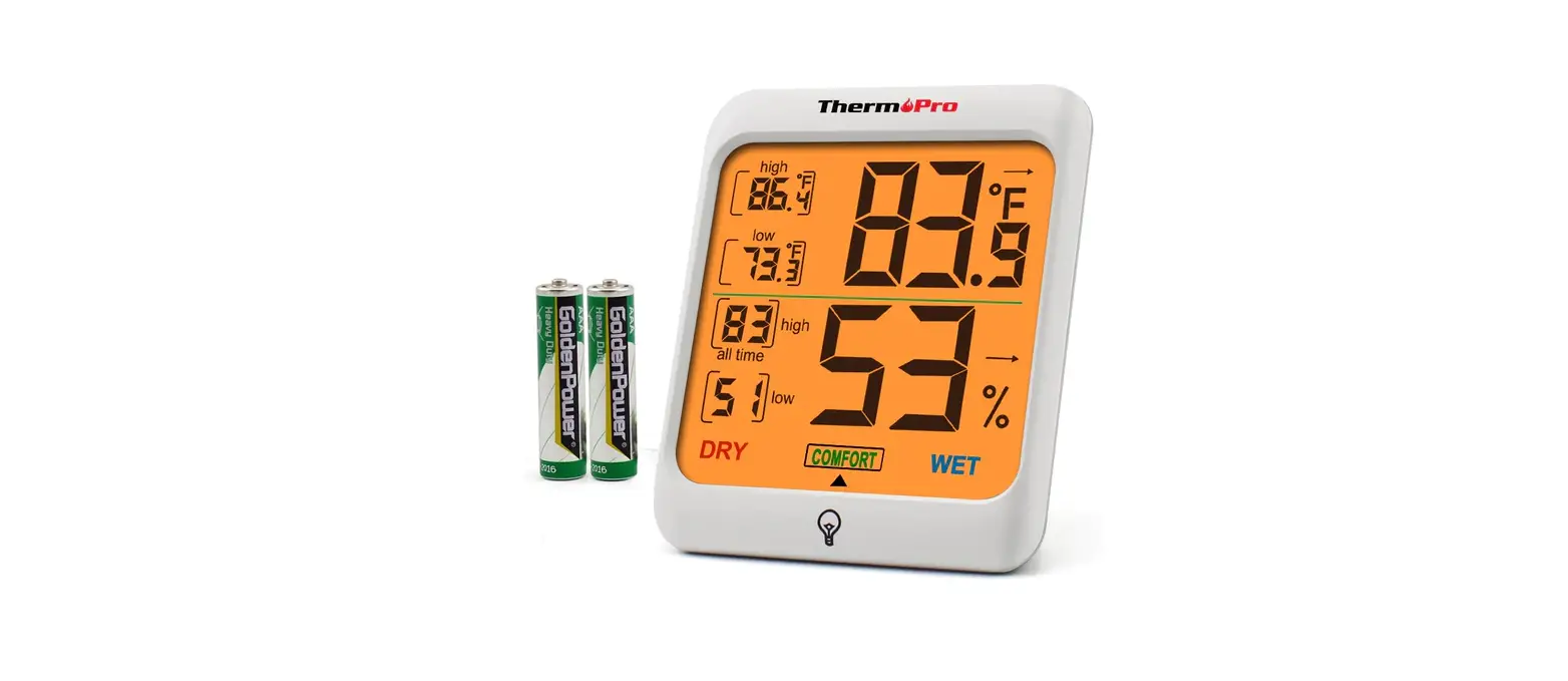 Thermopro Tp200b Wireless Indoor -outdoor Temperature Monitor Instruction Manual