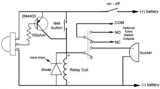 JAMECO 2316663 Easy Pir Alarm Kit - figure 1