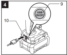 makita ML002G Cordless Flashlight 4