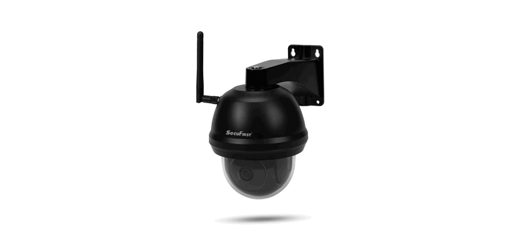 Secufirst Cam214z Wi-fi Ip Security Dome Camera Ptz Outdoor Black User Guide