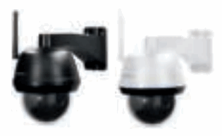 SecuFirst CAM214Z Wi-Fi IP Security Dome Camera PTZ Outdoor Black