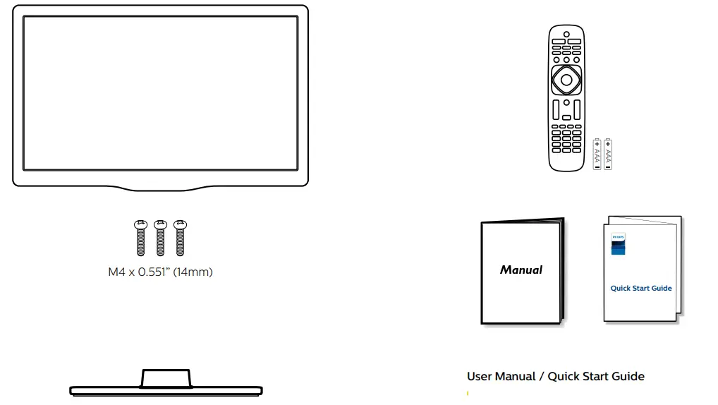 philips 4000 series Slim LED TV - Fig