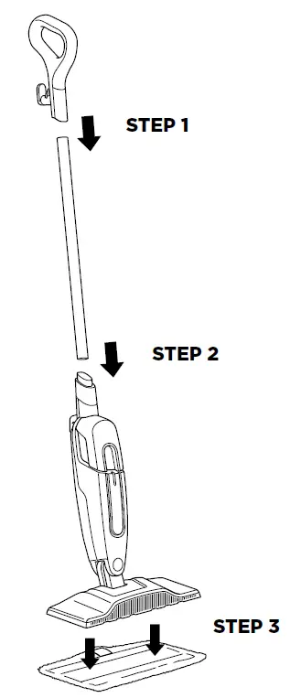 Shark S1200 Series Steam Mop for Deep Cleaning and Sanitizing Hard Floors 2