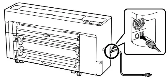 Epson SC P8500D Sure cooler LFP Printer - Initial Ink Charging 1